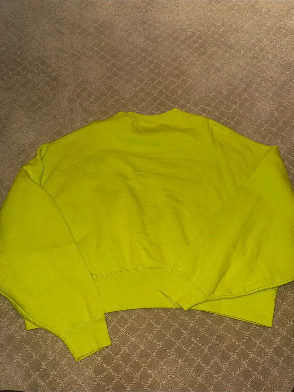 Nike Neon Green Crewneck Sweatshirt